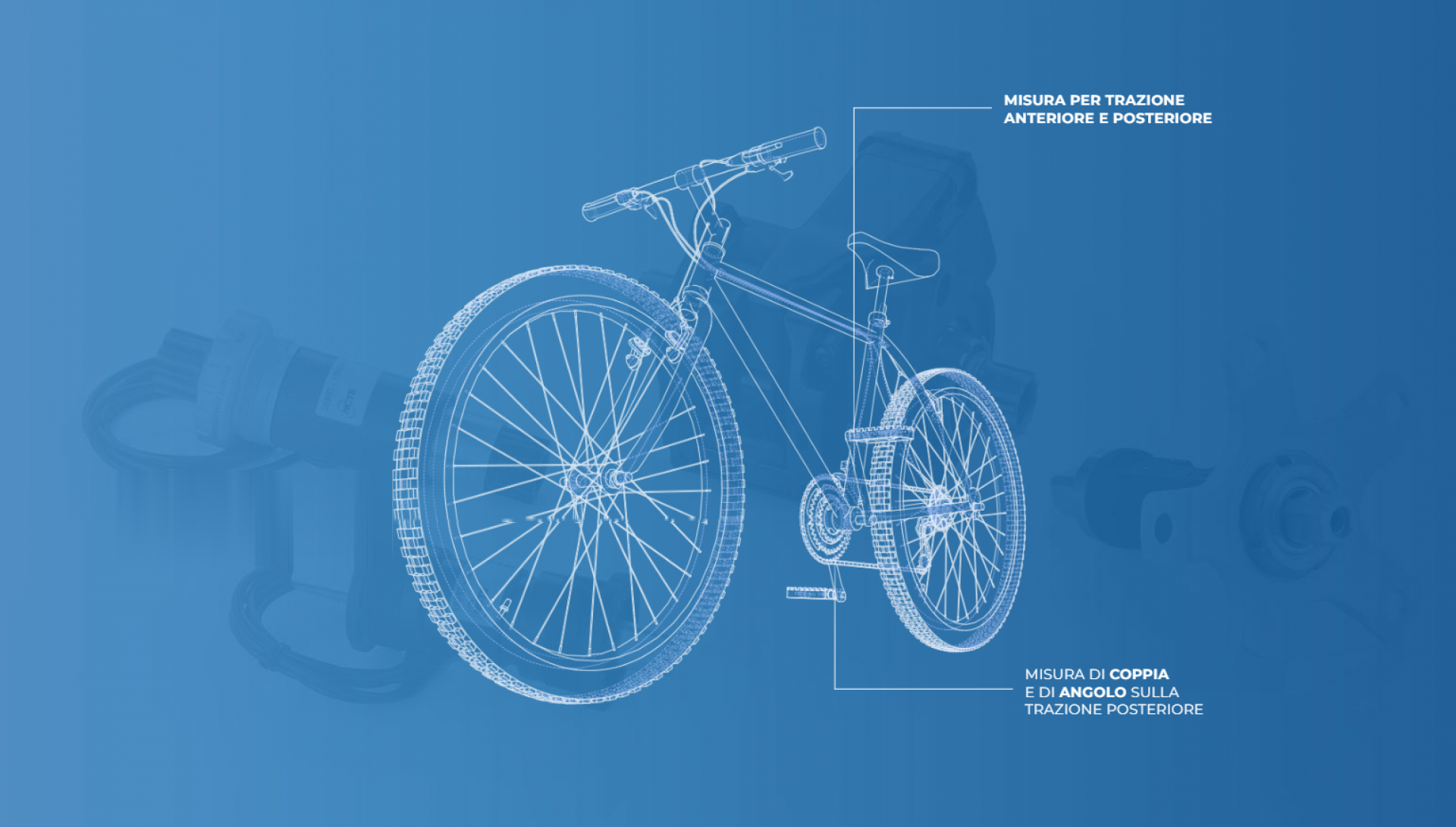 Misura della coppia di pedalata nei sistemi di trazione delle e-bike