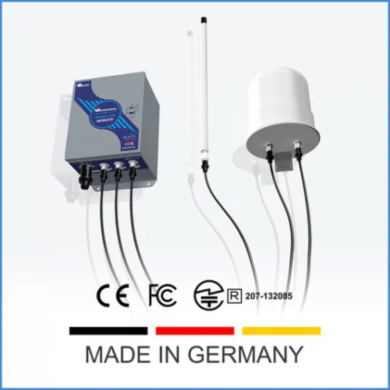 Coordinatore 2.4 GHz IEEE 802.15.4E con Ethernet, Modbus TCP o 4G, indoor e outdoor