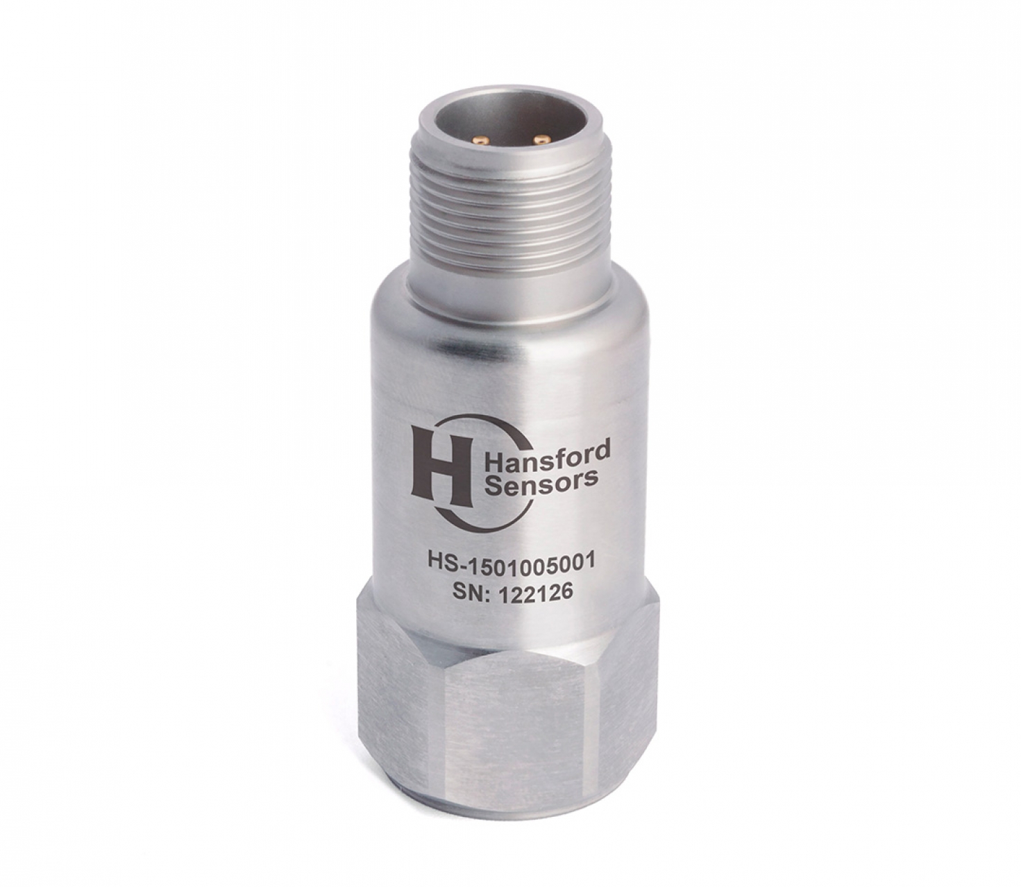 Accelerometro AC a uscita superiore, da 10 a 500 mV/g, IP68