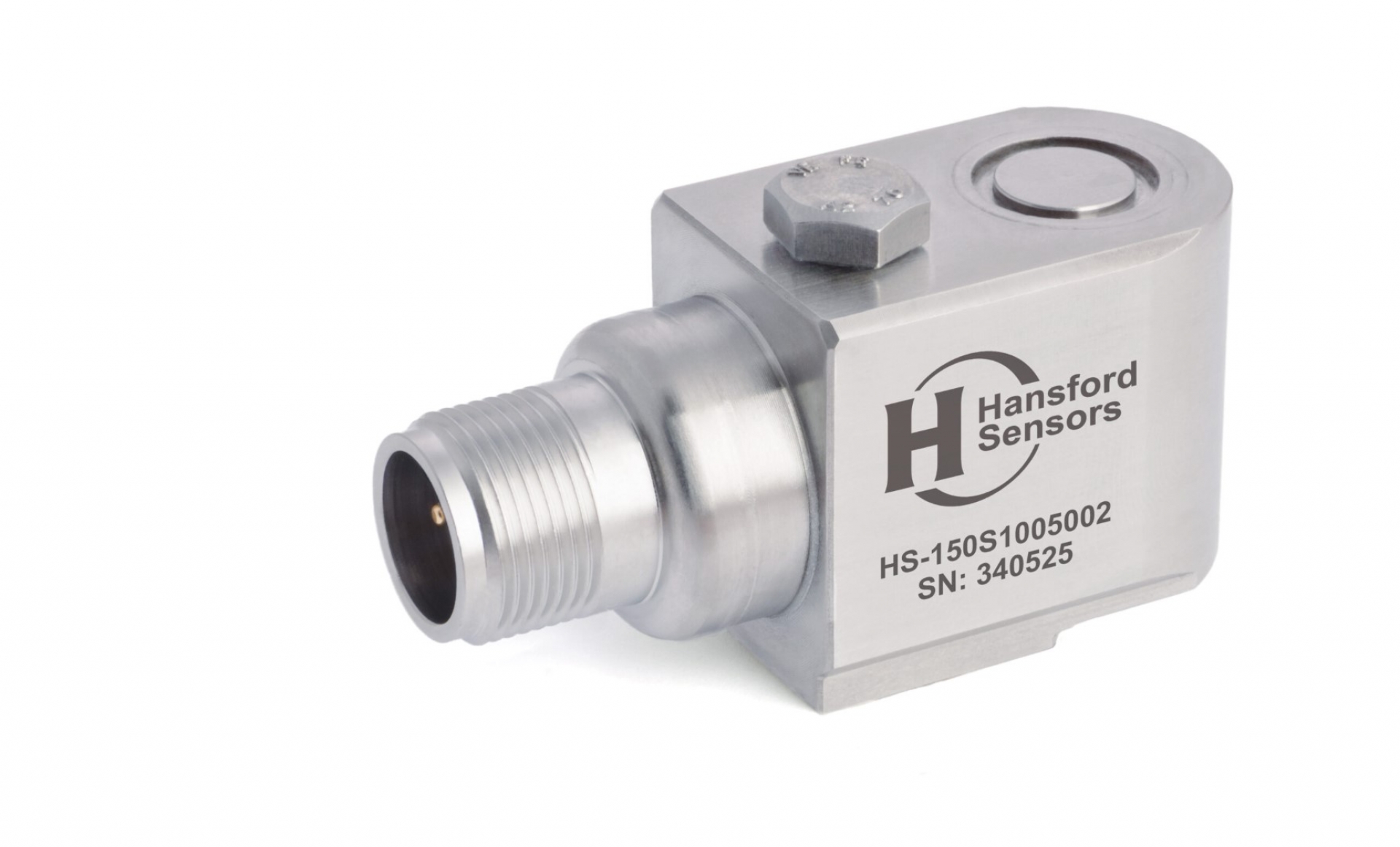 Accelerometro AC a uscita laterale, da 10 a 500 mV/g, IP68