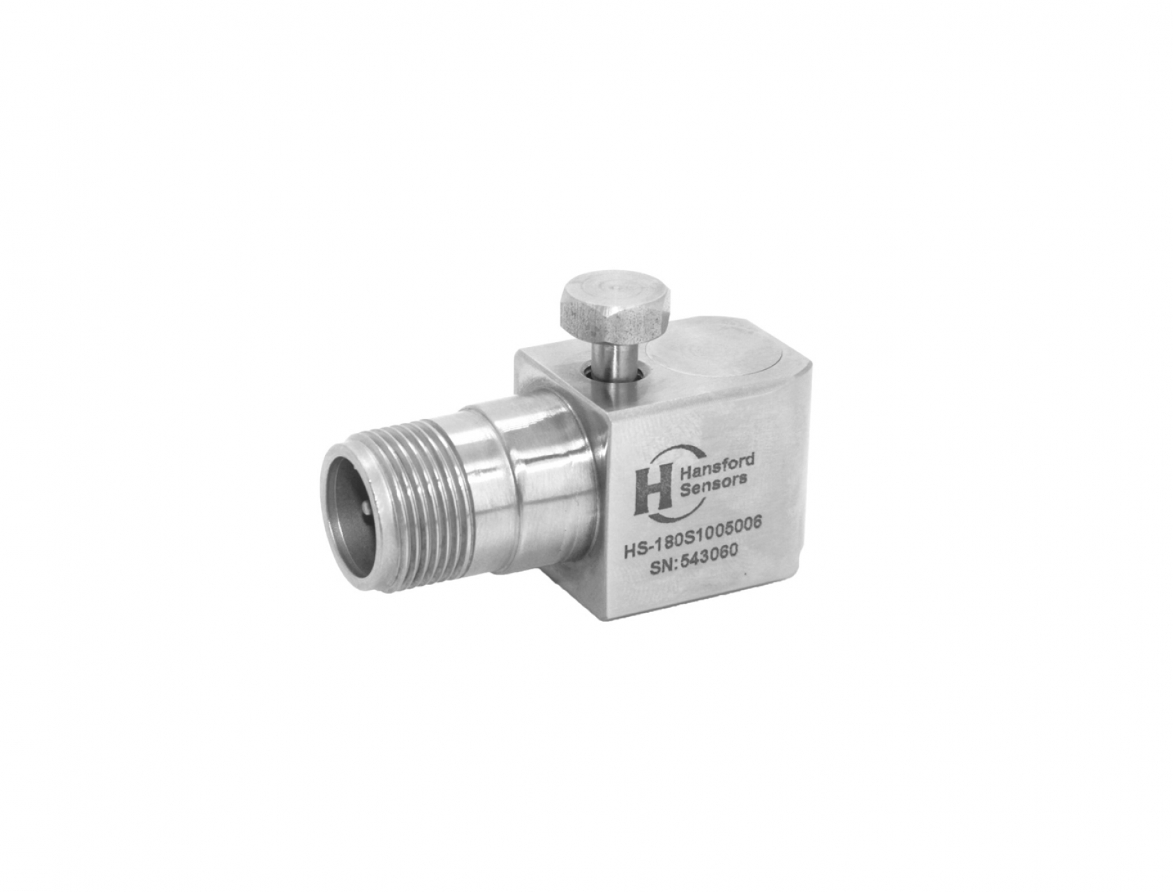 Accelerometro AC mini a uscita laterale, 100 mV/g, IP68