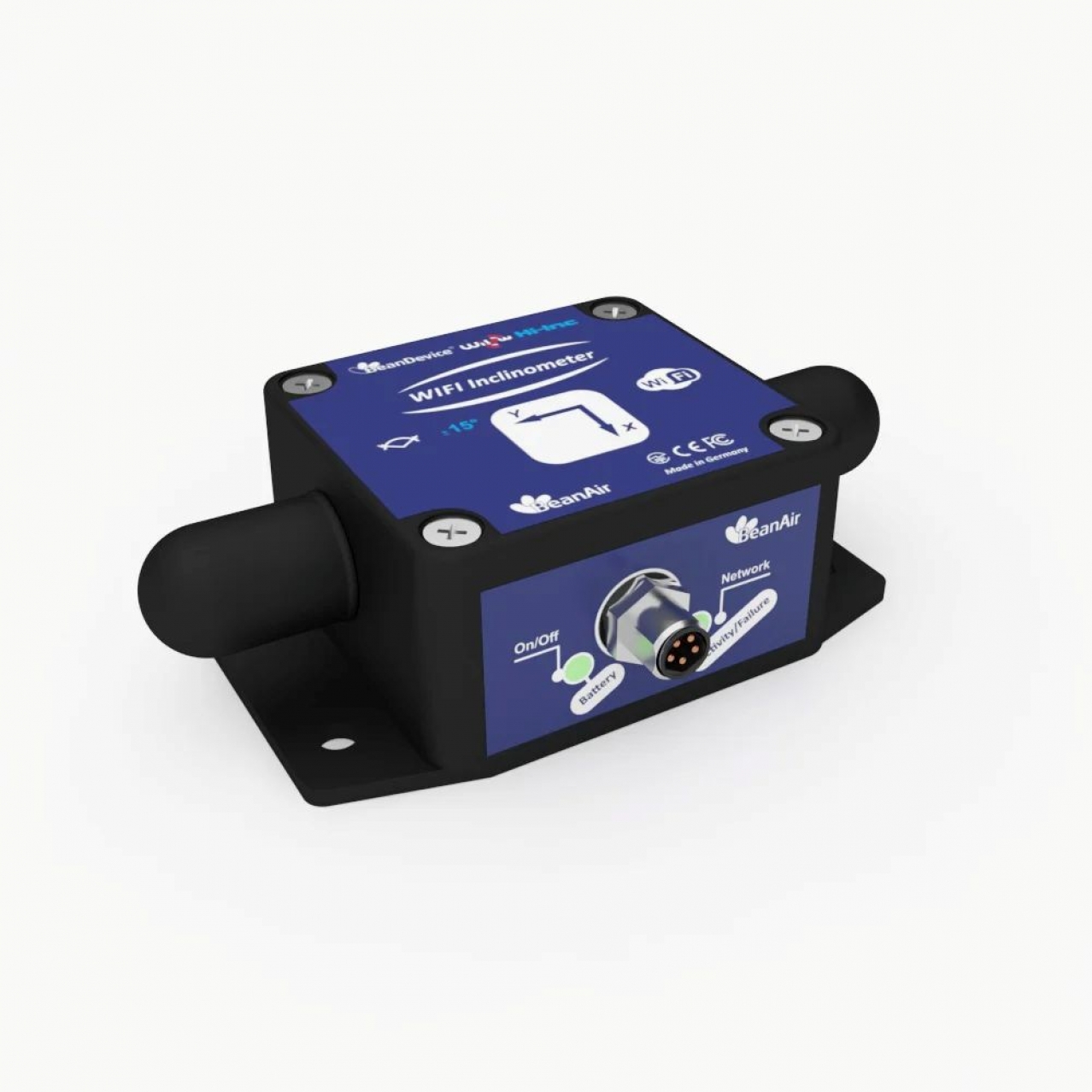 WiFi biassiale IoT per monitoraggio in tempo reale su strutture e infrastrutture industriali