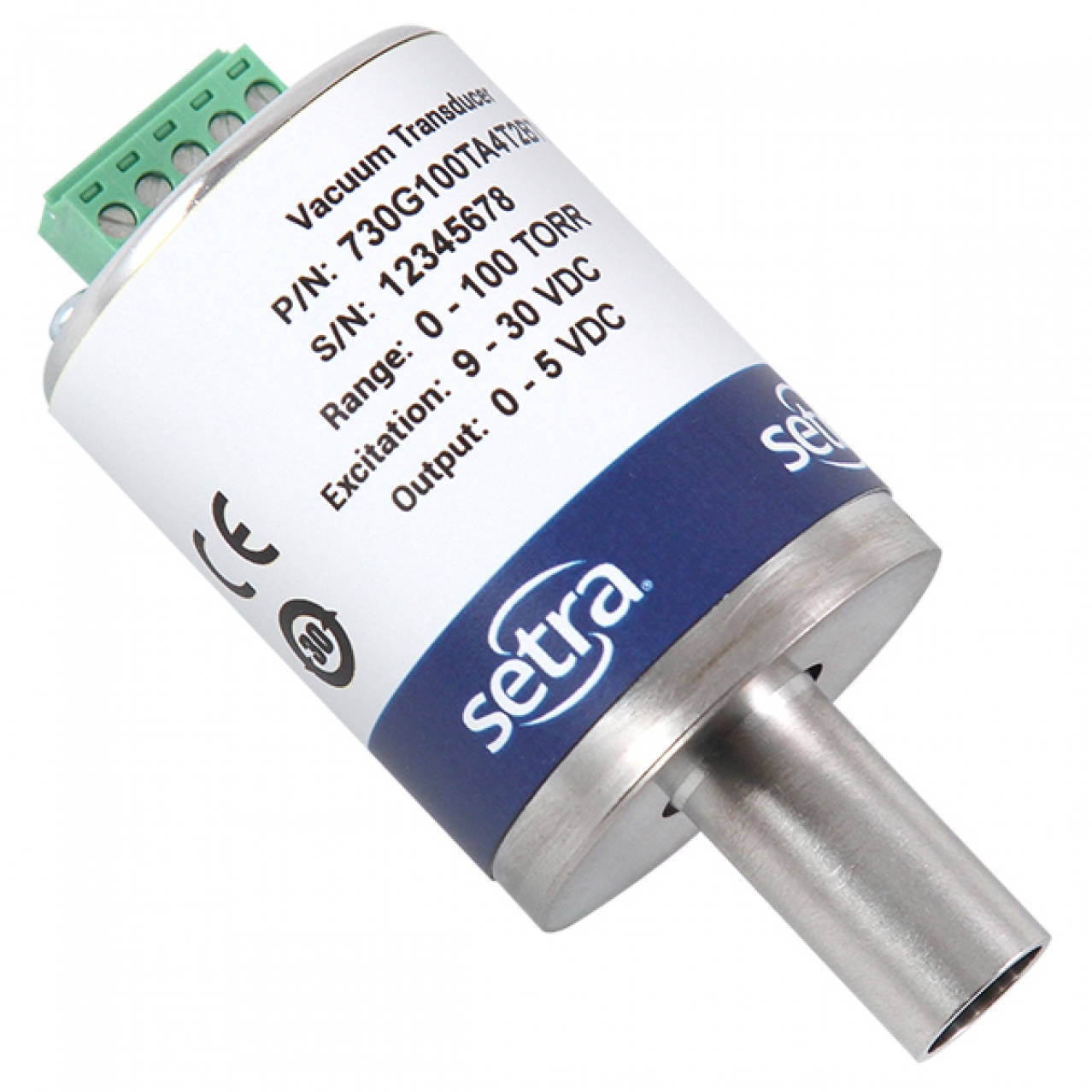 Manometro capacitivo per vuoto, accuratezza in percentuale della lettura