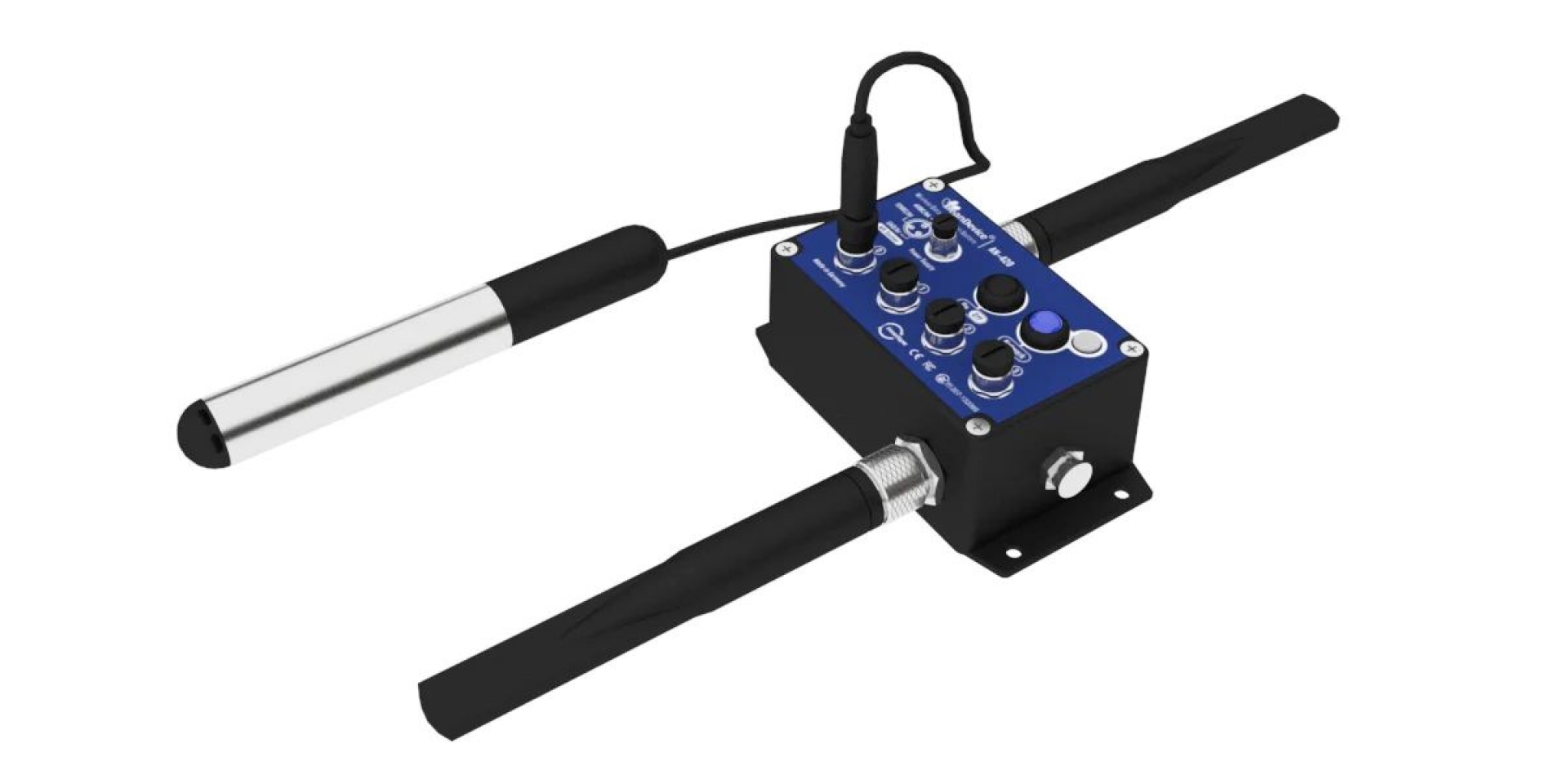 Sistema di acquisizione dati wireless 4-20mA per retrofitting IoT di sensori industriali su 4 canali simultanei