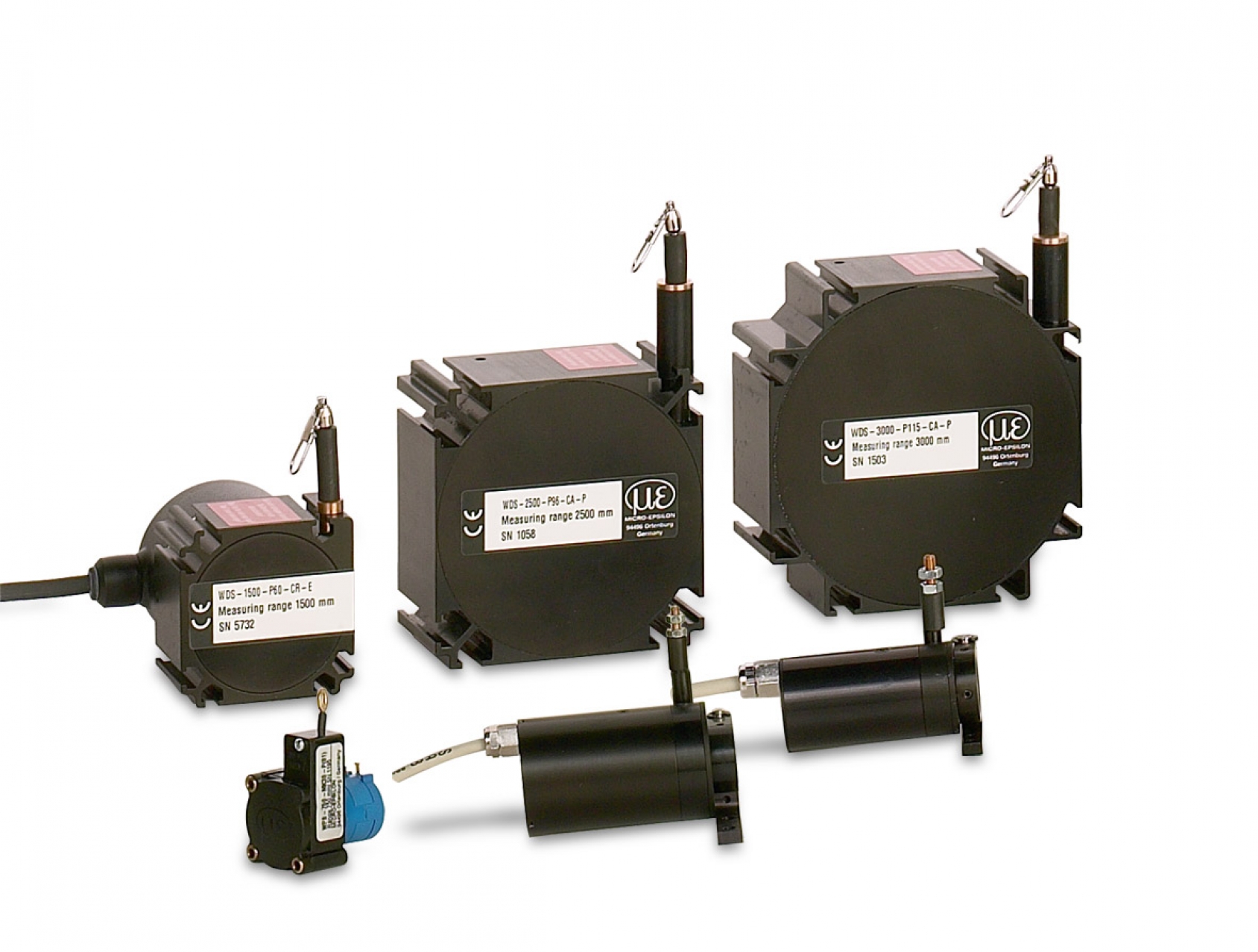 Sensori a filo industriali per attività di lunga durata 