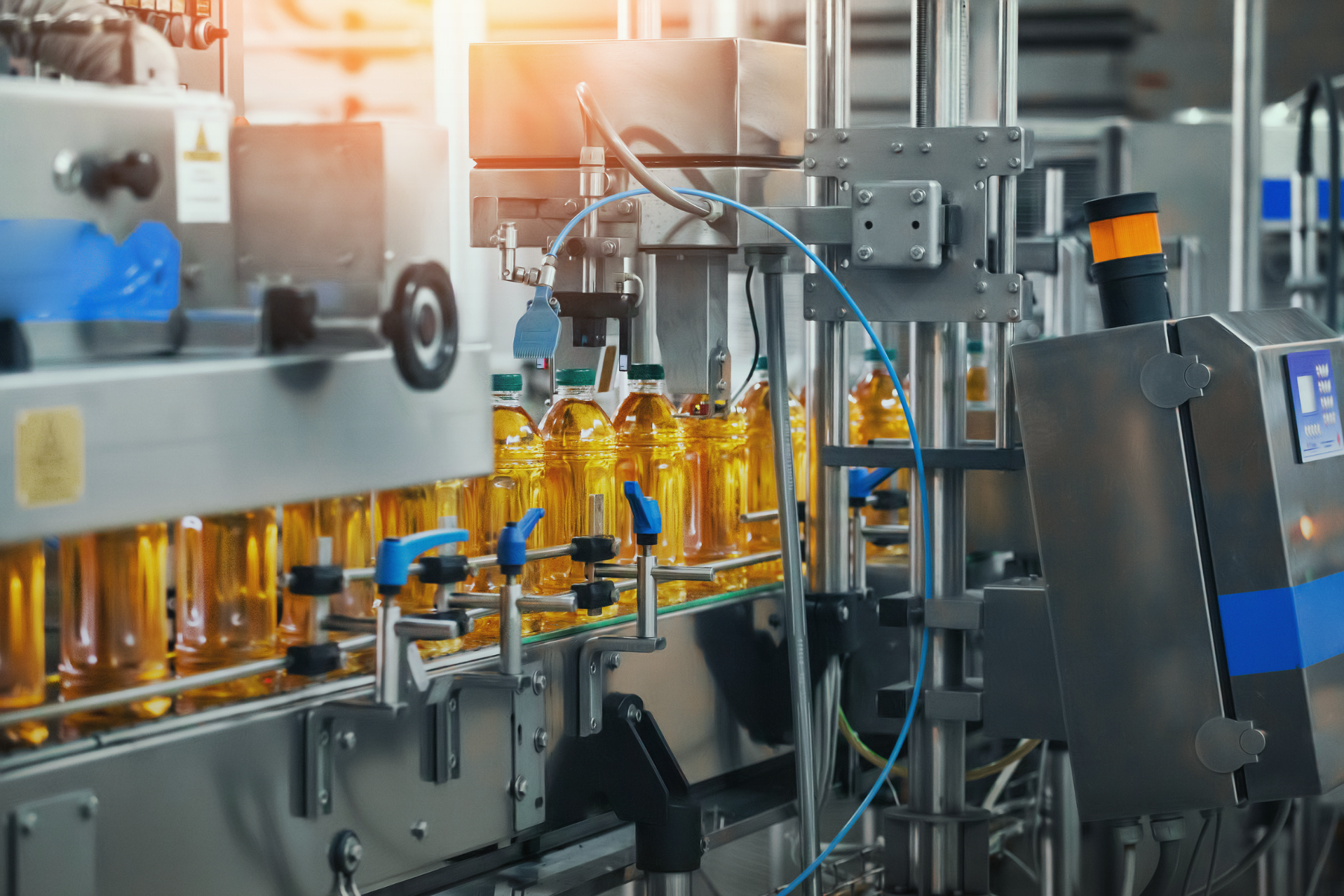 Misurazione dell'alzata della valvola nell'industria alimentare