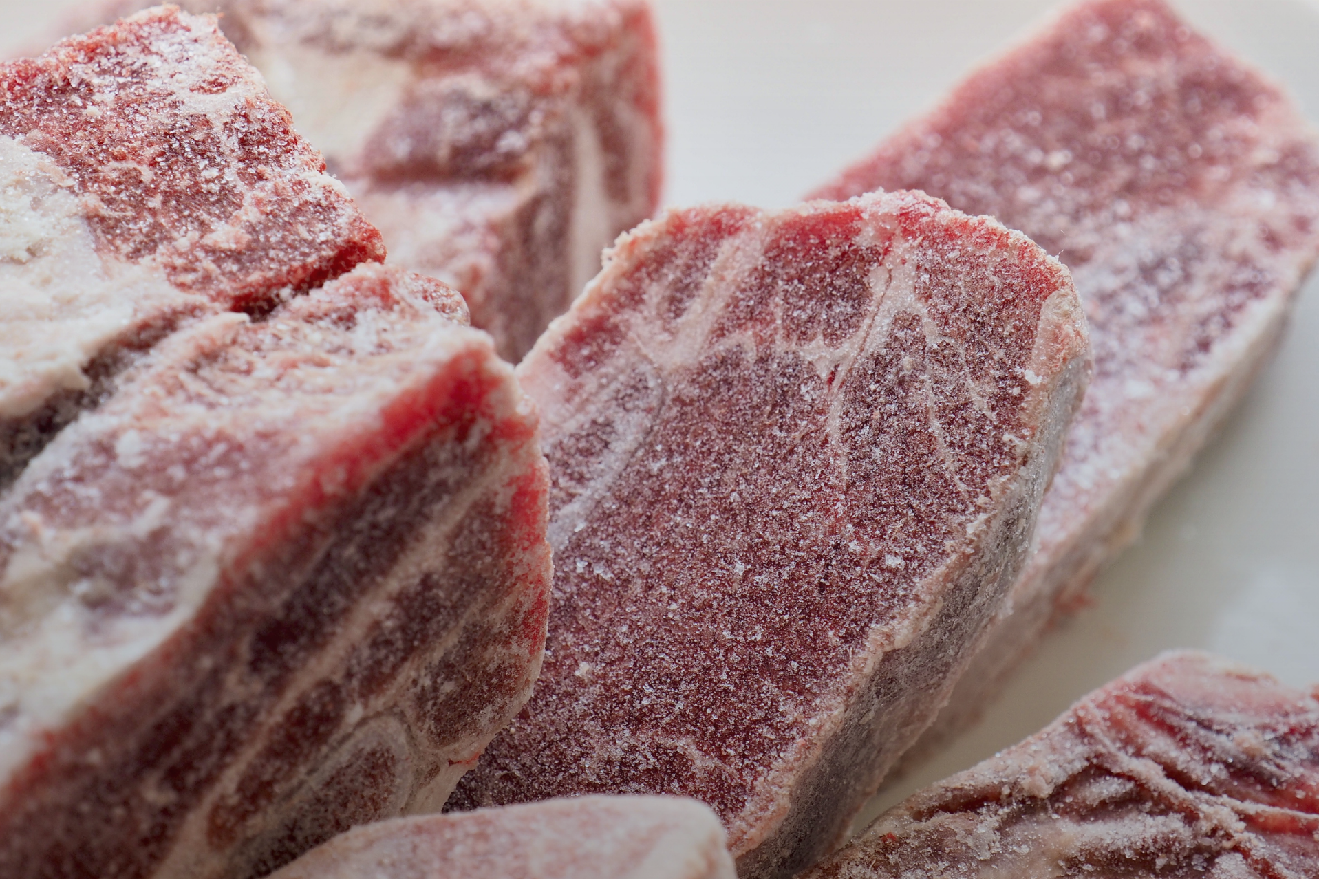 Controllo della temperatura nella triturazione della carne congelata