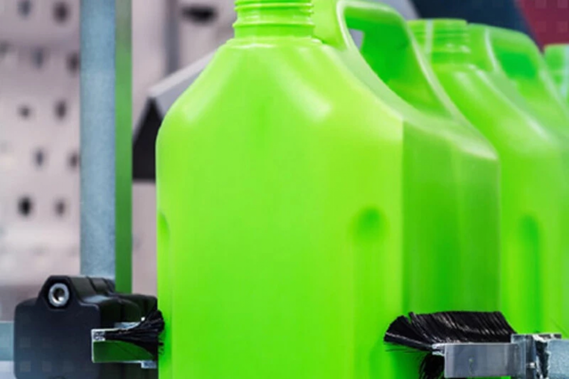  Monitoraggio in linea del colore delle bottiglie di plastica