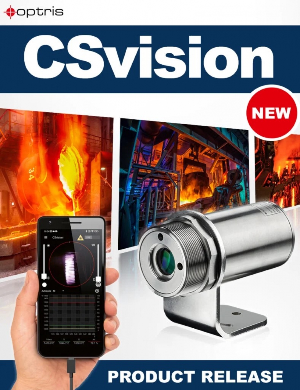 Pirometri ratio per alte temperature