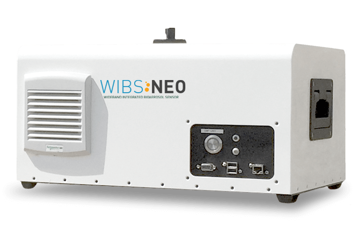 Wideband Integrated Bioaerosol Sensor