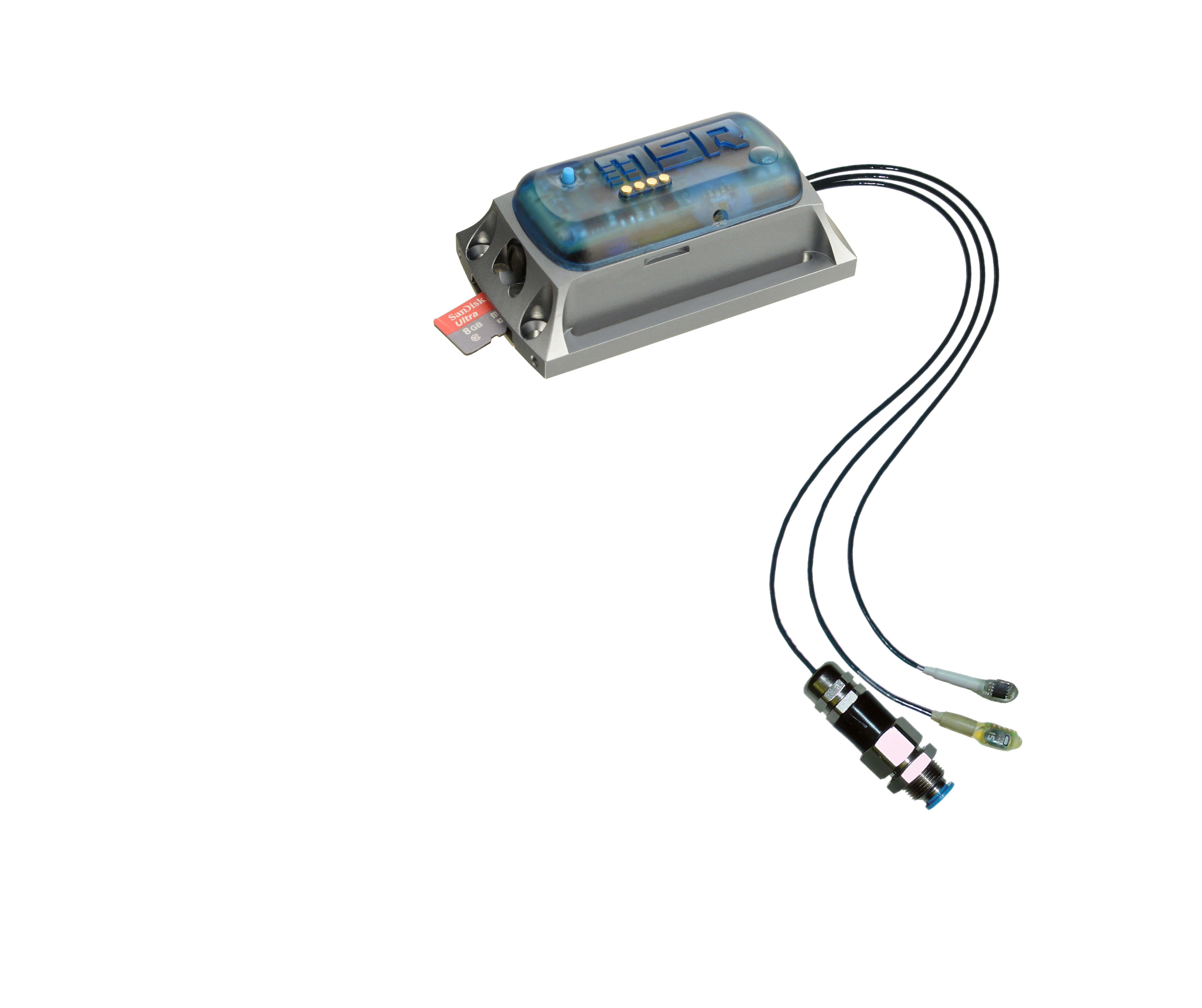 Data logger mini per misure di temperatura, umidità e vibrazioni in laboratorio